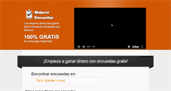 Desktop Screenshot of mejoresencuestas.com