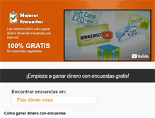 Tablet Screenshot of mejoresencuestas.com
